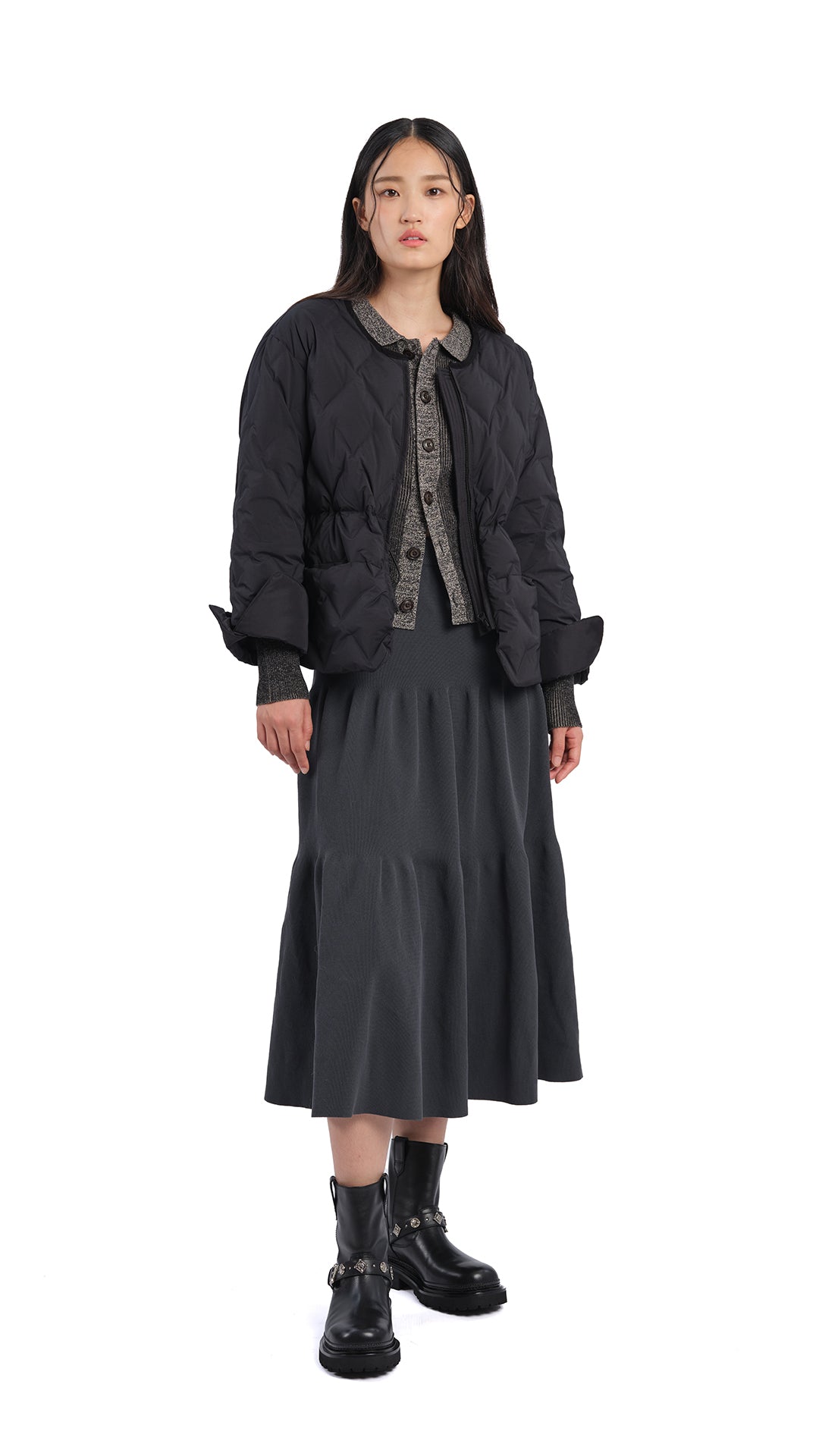 Stylish Knitted Dolly Skirt for Women - Soft & Comfortable A-Line Mini Skirt - Perfect for Casual Wear, Parties & Date Nights