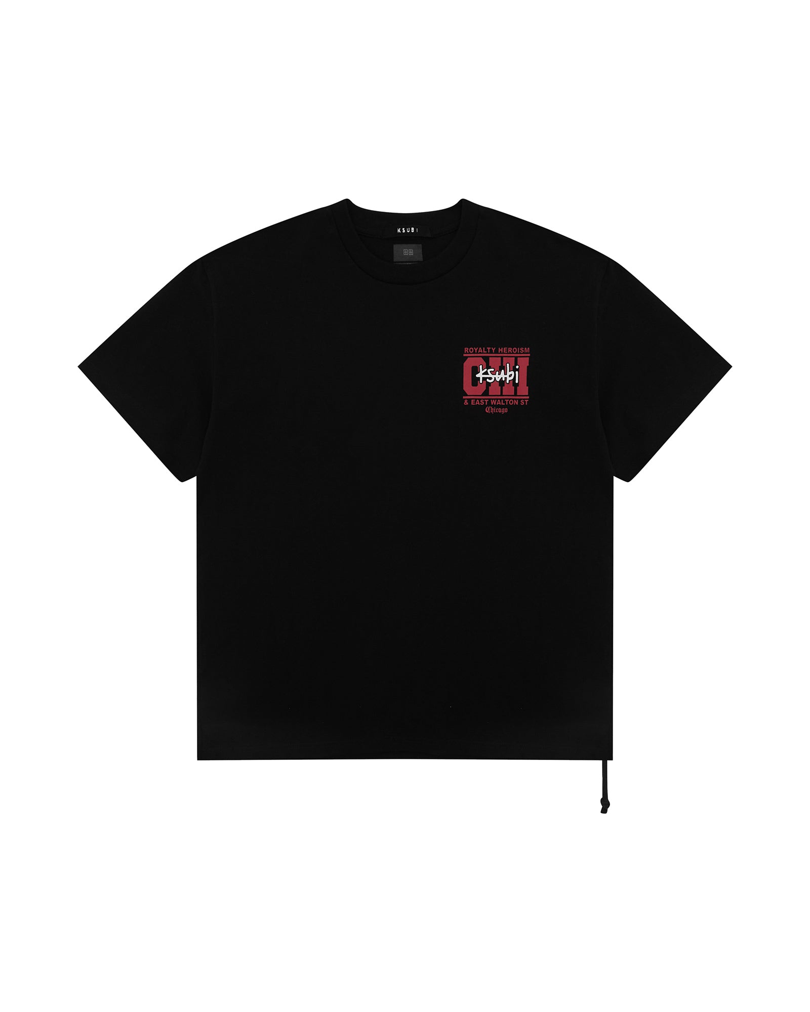 Chicago and The Streets Biggie T-Shirt - Black Cotton Short Sleeve Tee for Men | Streetwear Fashion, Hip Hop Style, Casual Wear