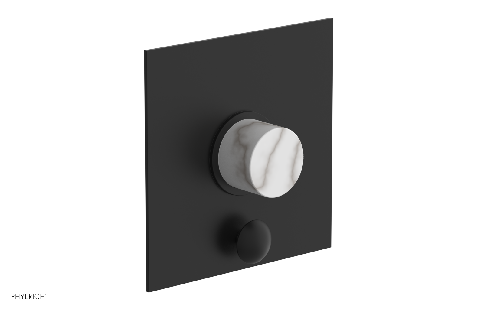 Premium BASIC II Pressure Balance Shower Plate with Diverter & Handle Trim Set - 4 Inch Chrome Finish for Bathroom Renovation | Perfect for Modern Home & Spa Experience
