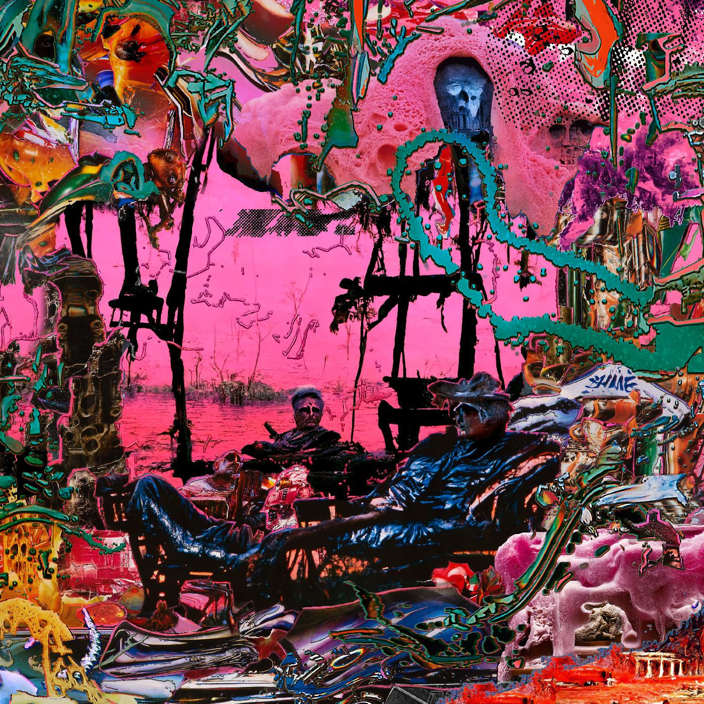 Hellfire by Black Midi - Limited Edition Indie Exclusive Transparent Red Vinyl LP | Punk Rock & Experimental Music for Collectors & Audiophiles | Perfect for Home Listening & Music Enthusiasts