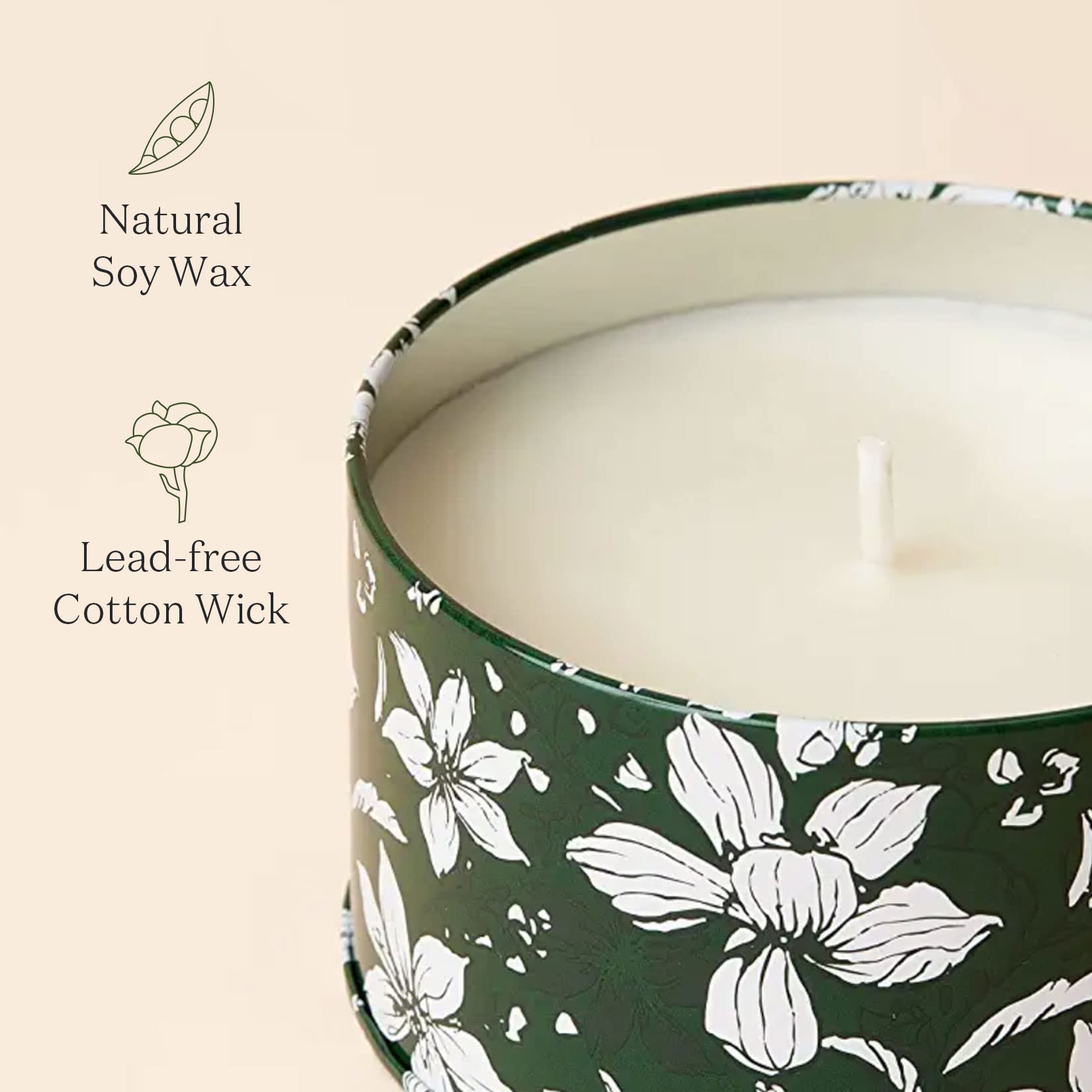 LA JOLIE MUSE Premium Cedarwood Scented Candle - Natural Soy Wax, 35-Hour Burn Time - Holiday Gift & Winter Home Decor for Cozy Evenings, Relaxation & Aromatherapy