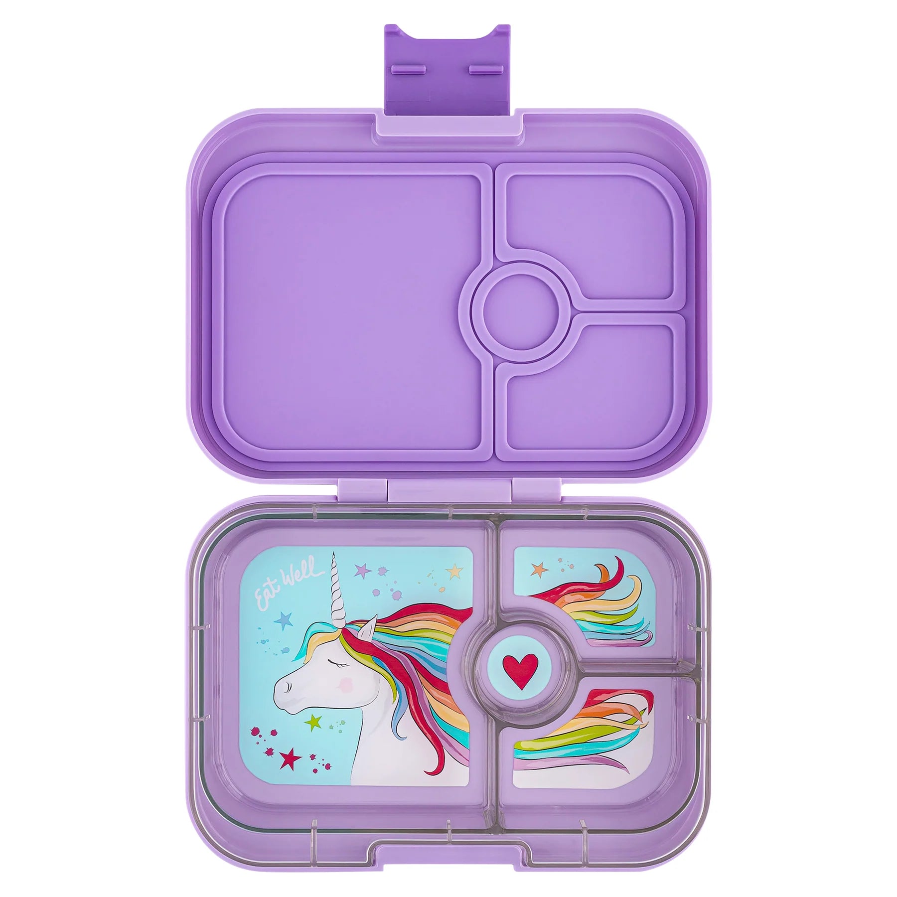 Yumbox Panino Lunch Box - Lavender Purple | BPA-Free, Leak-Proof Food Container for Kids & Adults | Perfect for School, Work, Picnics & Travel