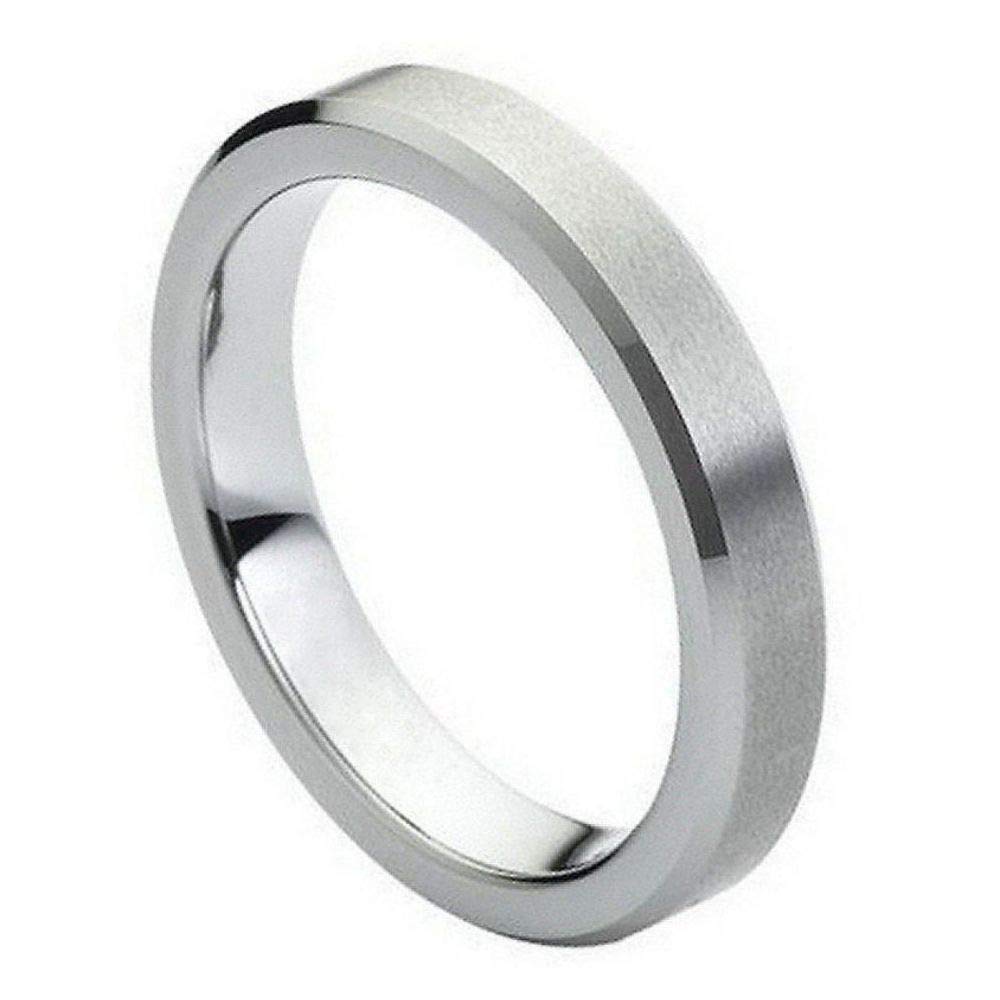 Personalized Tungsten Wedding Rings for Couples - Laser Engraved Men & Women Bands for Anniversary Gifts
