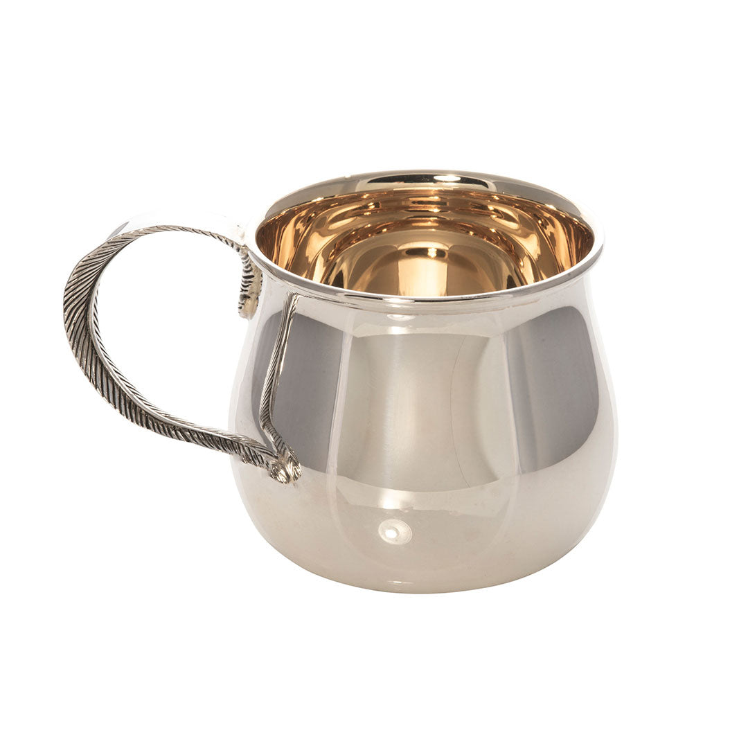 Grainger McKoy Sterling Silver Baby Cup - Engraved Christening Gift for Newborns & Baptism - Elegant Keepsake for Special Occasions