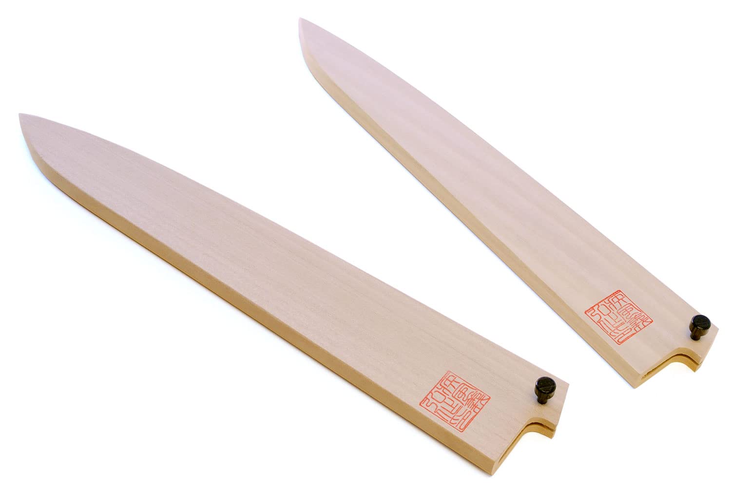 Yoshihiro 240mm Sujihiki Slicer Knife with Natural Magnolia Wood Saya Blade Protector - Japanese Kitchen Knife for Sushi, Meat & Fish Slicing - Perfect for Chefs & Home Cooking