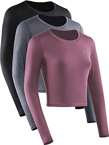 Black/Grey/Rose Red, Long Sleeve