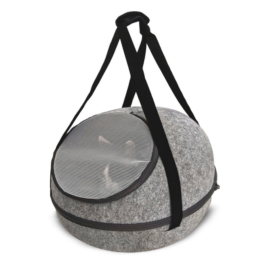 Doc & Phoebe's 3-in-1 Sleep & Go Pet Carrier - Lightweight Travel Carrier for Small Dogs & Cats - Perfect for Airplane, Car Rides & Vet Visits