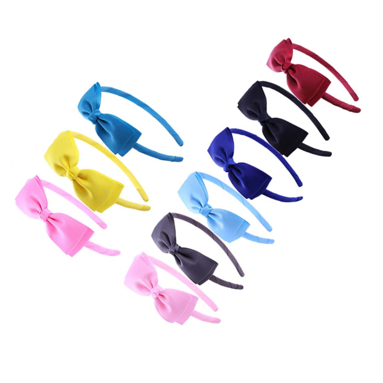 Beaupretty 9pcs Women's Hair Accessories Set - Fashionable Hair Hoops, Bowknot Headbands & Hair Bands for Women and Kids - Perfect for Parties, Weddings, School and Daily Styling