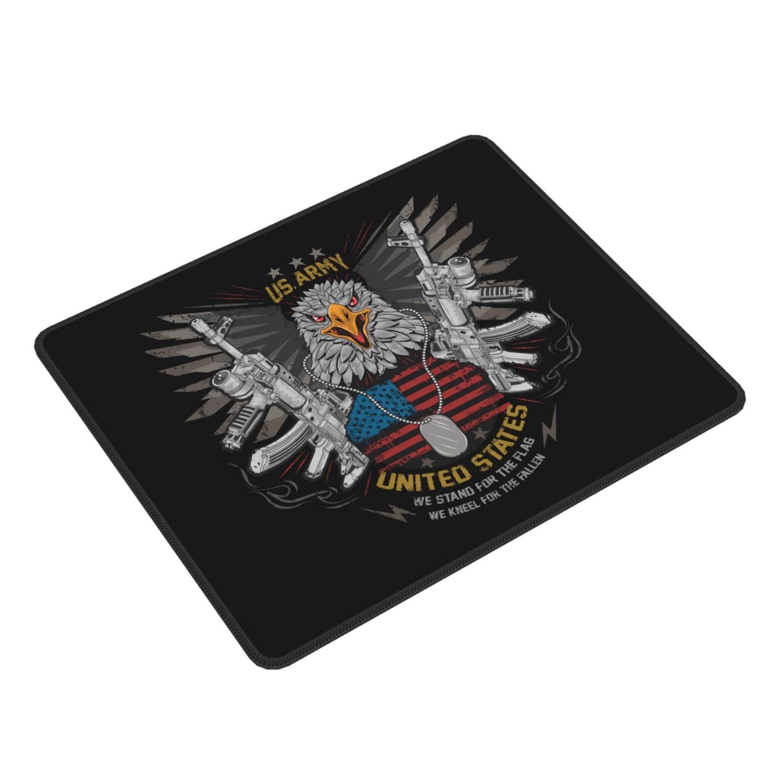 SIYTUAU Dual Eagle Design Mouse Pad - Waterproof, Non-Slip Rubber Gaming Mouse Mat (10x12 inches) for Office, Laptop & PC Gaming - Perfect for Workstations & Esports