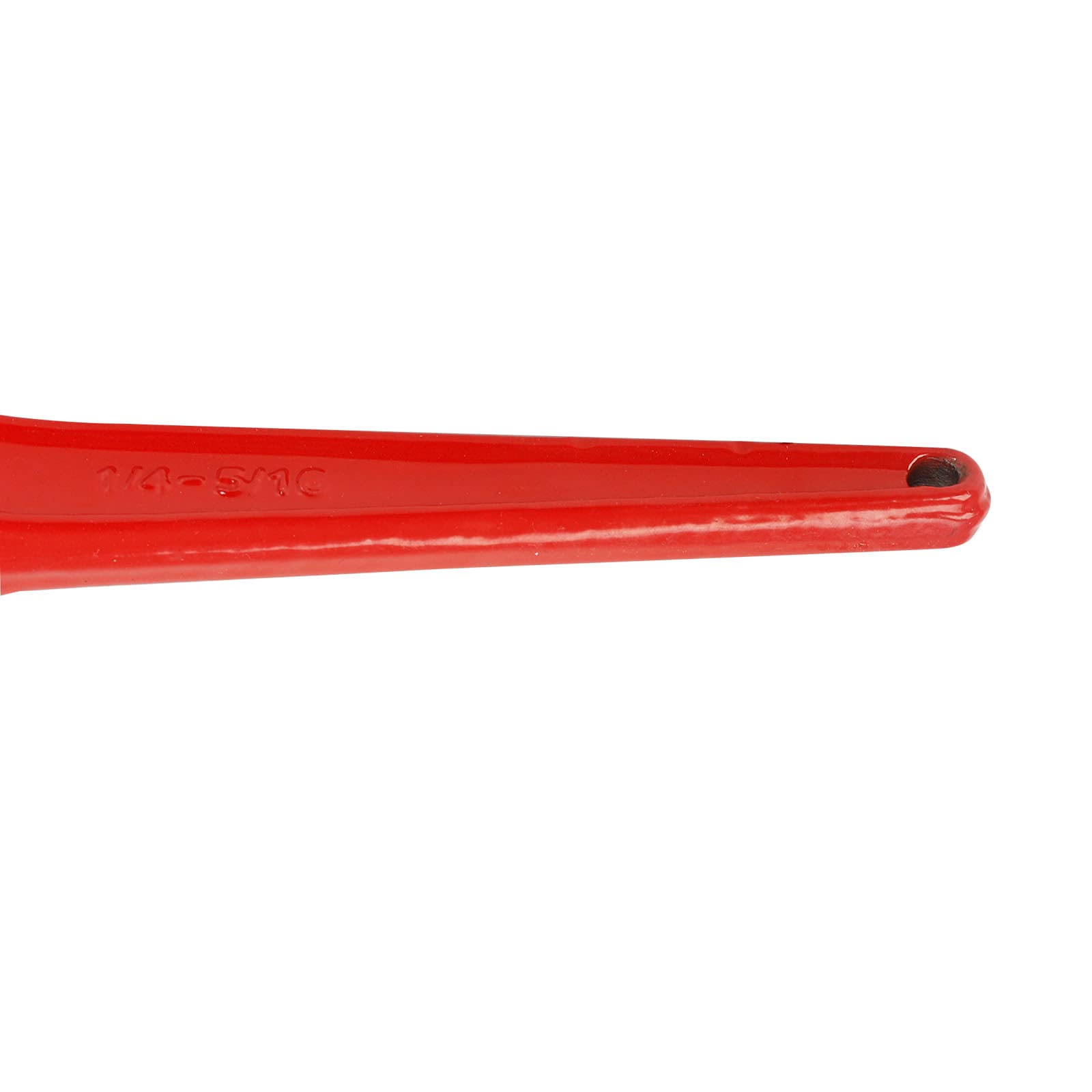 Heavy Duty Ratchet Lever Load Binder 1/4-5/16'' (6mm-8mm) - Commercial Grade Chain Binder for Cargo Flatbed Trailers - 7800 MBS, 2200 LBS Working Load Limit - Red (2 Pack) - Perfect for Securing Heavy Loads on Trucks & Trailers
