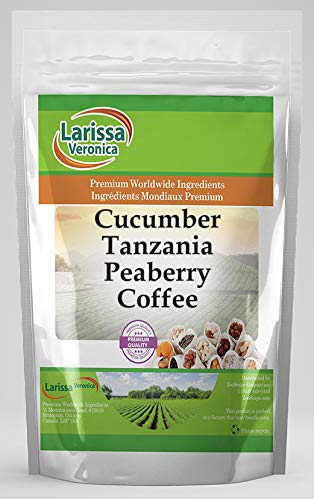 Premium Tanzania Peaberry Coffee Beans - Gourmet, Naturally Flavored, Whole Bean Coffee (8 oz) for Home Brewing & Specialty Coffee Lovers - ZIN: 550740