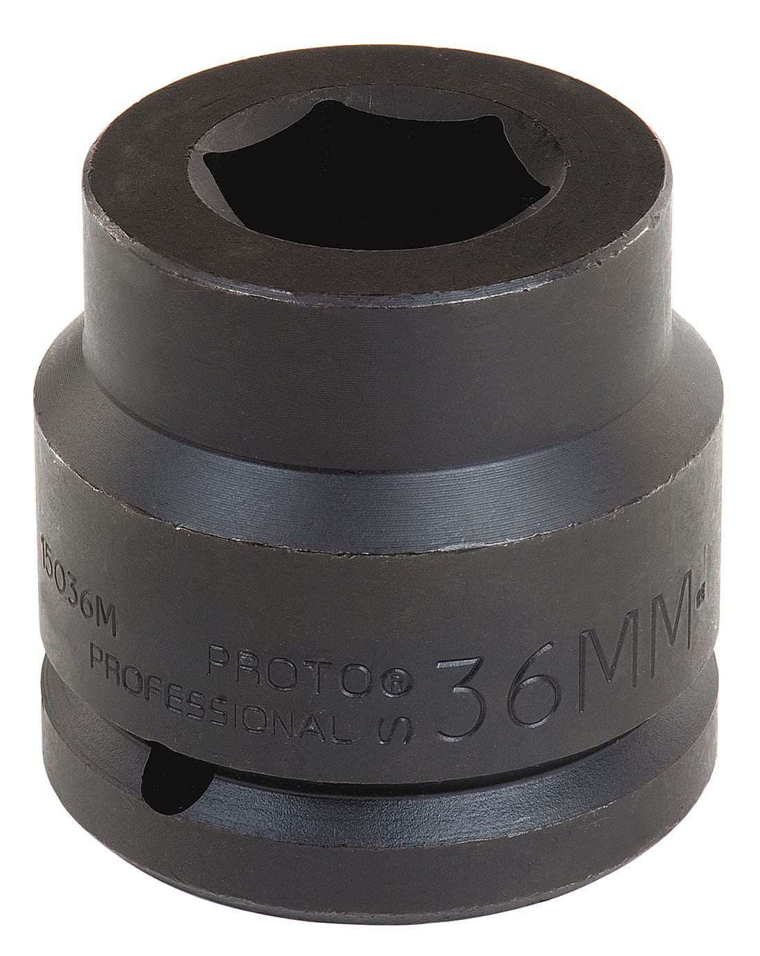 Stanley Proto J15036M 1-1/2-Inch Drive Impact Socket - Heavy Duty Impact Wrench Tool for Automotive Repair & Industrial Maintenance