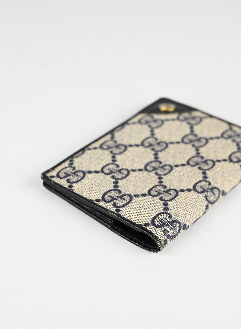 Gucci Monogram Porta Carte Wallet in Gray - Stylish & Compact Card Holder for Everyday Use, Travel & Gifting