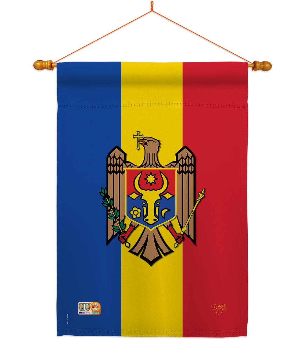 Moldova National Flag Set 28