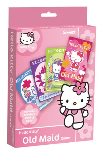 Hello Kitty Old Maid Card Game - Fun Family Matching Game for Kids & Adults - Perfect for Parties, Travel & Indoor Activities