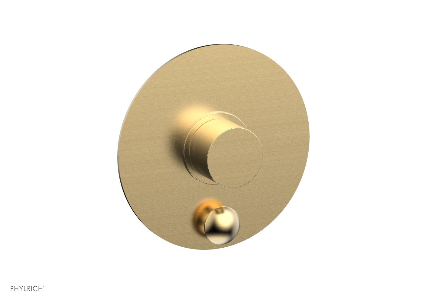 BASIC II Pressure Balance Shower Plate with Diverter and Handle Trim Set 4 197 - Perfect for Bathroom Renovation & Modern Home Upgrade