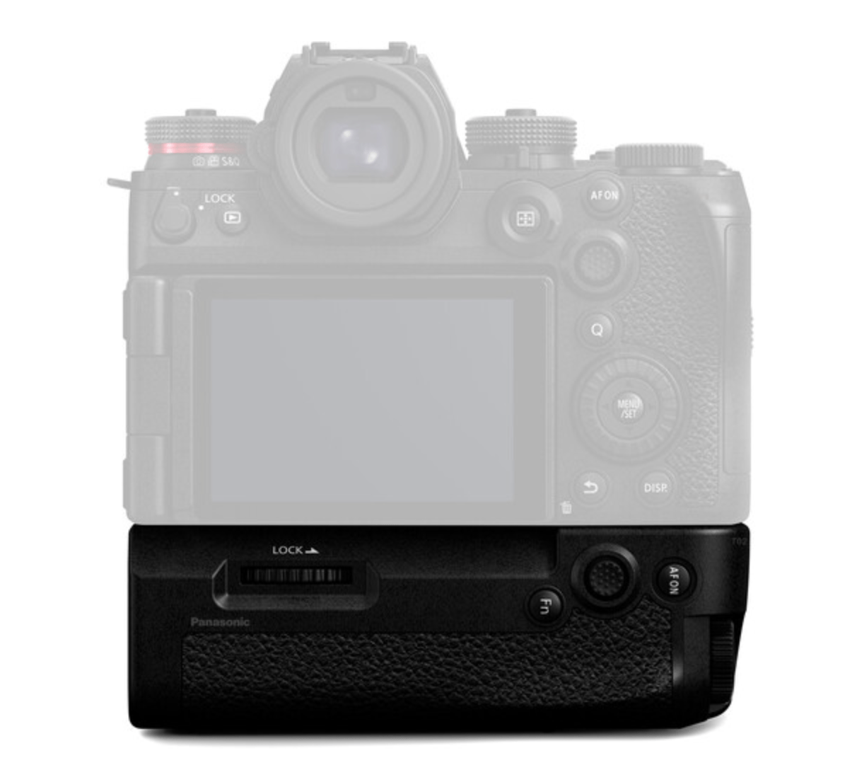 Panasonic DMW BG2 Battery Grip for Lumix S1R II Camera - Extra Power & Comfort for Professional Photography & Videography