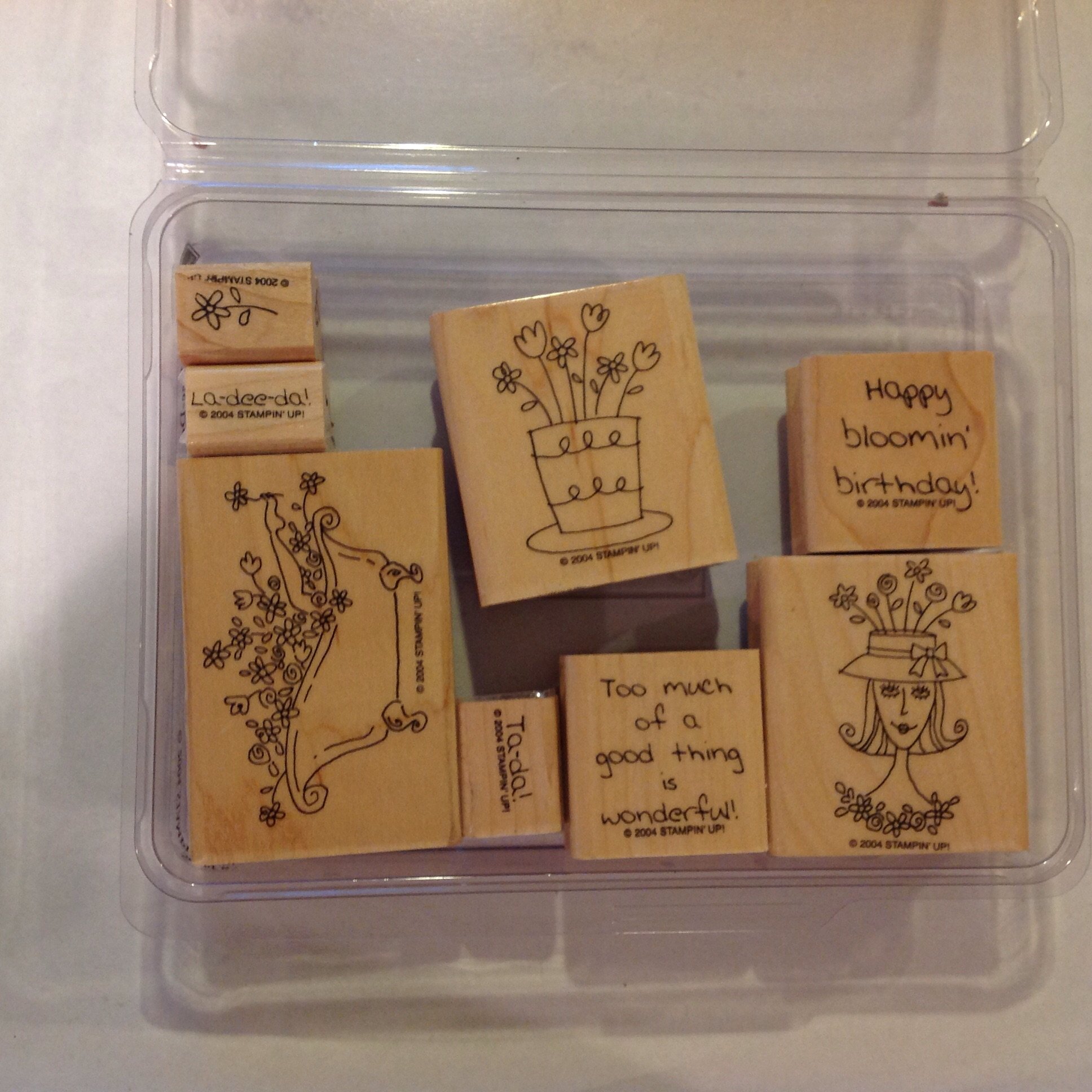 Stampin' Up! La-Dee-Da Rubber Stamps for Card Making & Scrapbooking – DIY Crafting & Handmade Greeting Cards
