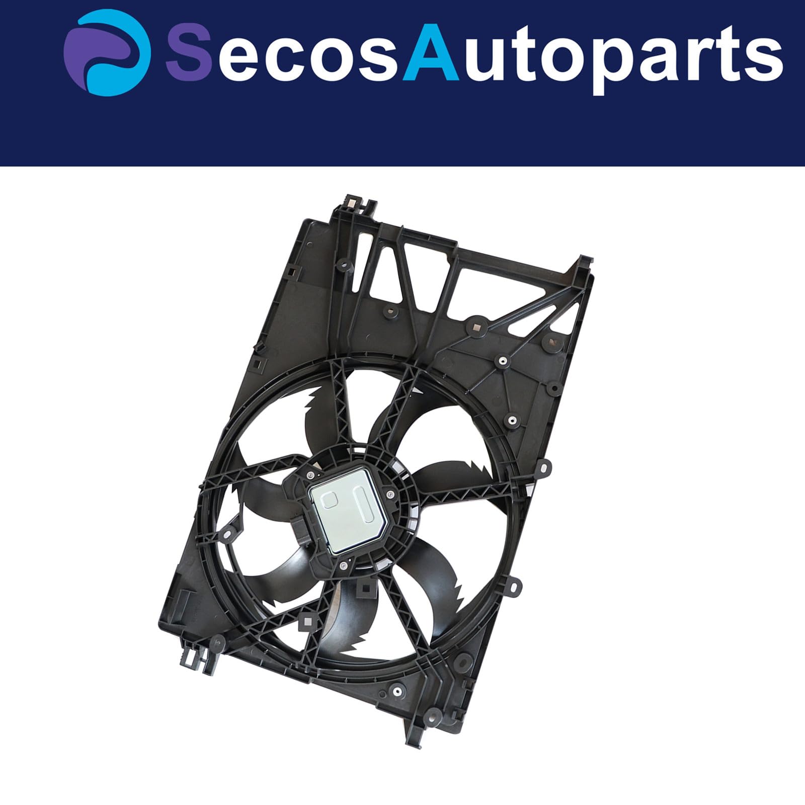 Secosautoparts 2.5L Engine Radiator Cooling Fan Replacement for Toyota Camry 2018-2023 L/LE/SE/XLE/XSE Models - OEM# 16361-31500 16360-25010 - Perfect for Engine Overheating Protection & Summer Driving