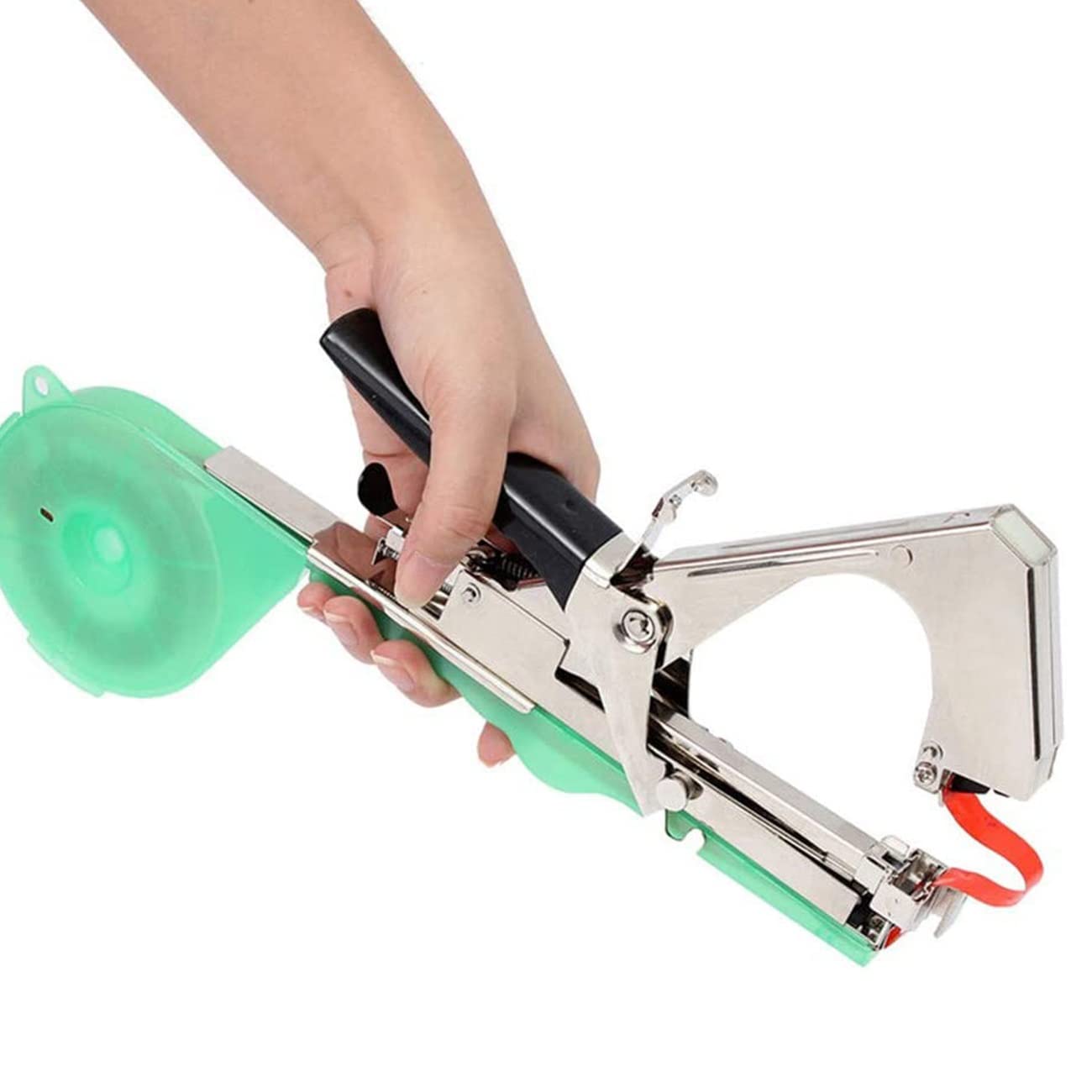 Plant Tying Machine Tapener Tool - Automatic Garden Tape Tying Tool for Grapes, Raspberries, Tomatoes & Vining Vegetables | Perfect for Vineyard, Greenhouse & Home Garden Plant Support