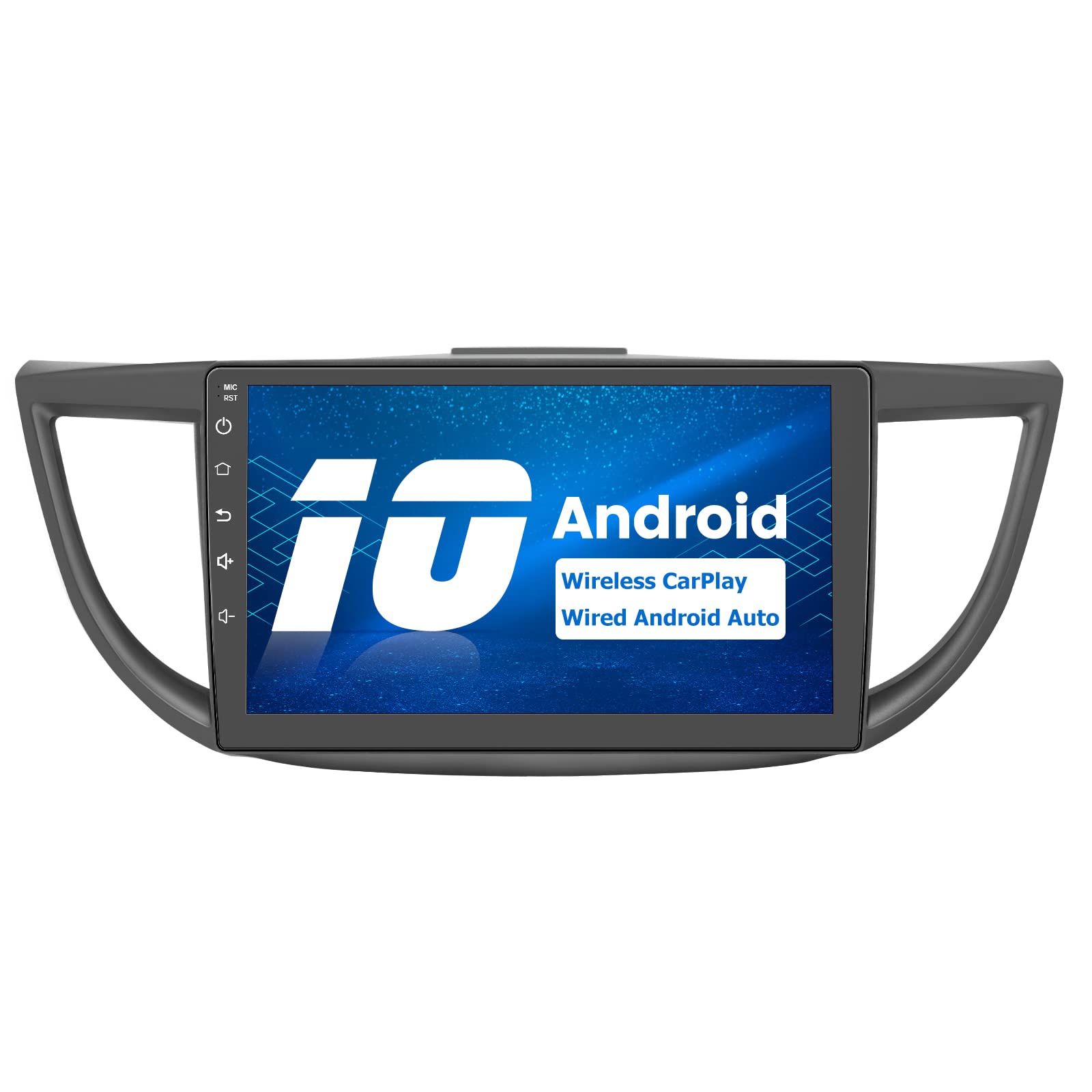 10 Inch Android 10.0 Car Stereo for Honda CRV 2012-2016 | 2GB RAM 32GB ROM | GPS Navigation, FM Radio, WiFi, USB | Wireless CarPlay & Android Auto | Touch Screen with Steering Wheel Control | Perfect for Road Trips & Daily Commuting