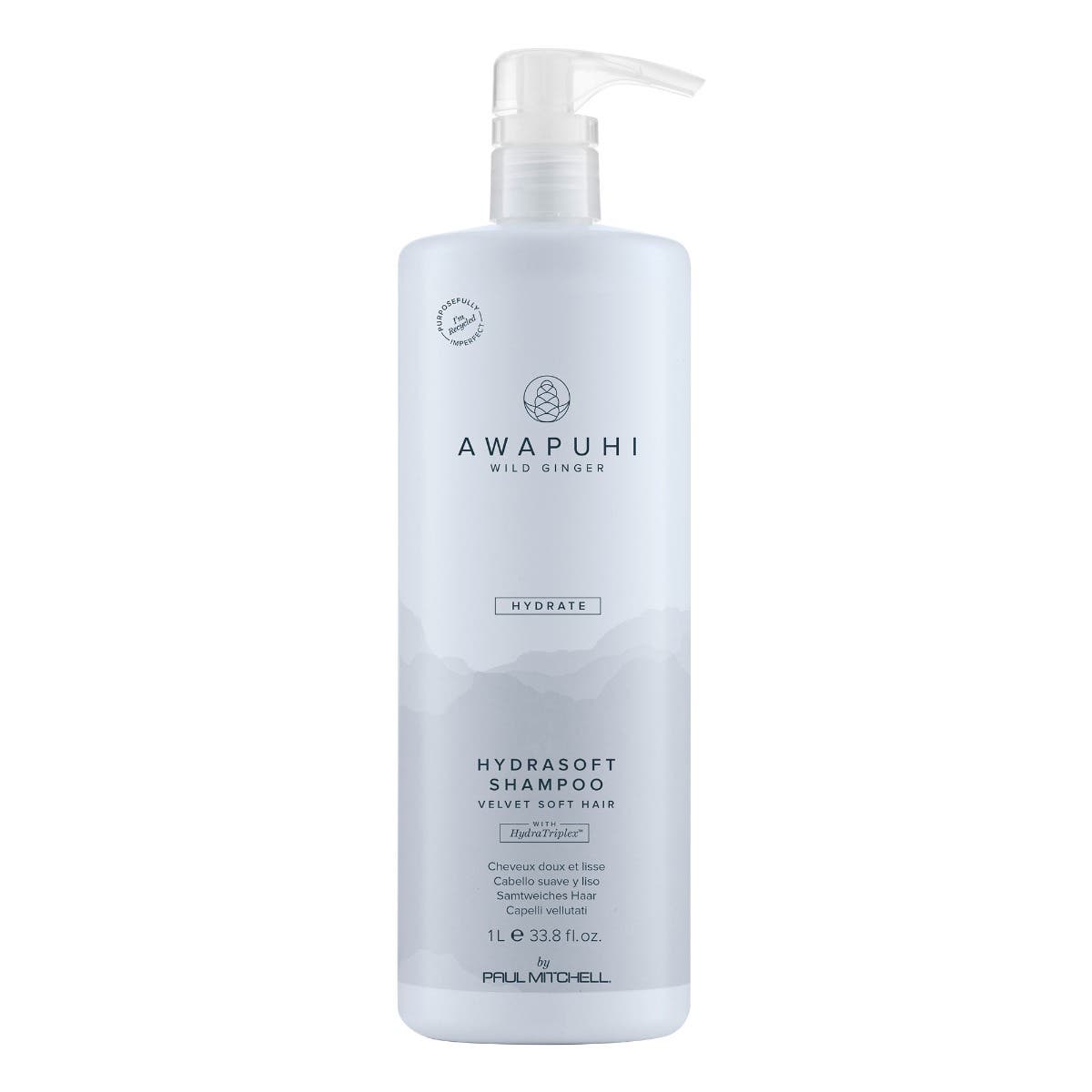 HydraSoft Moisturizing Shampoo for Dry & Damaged Hair - Sulfate Free & Paraben Free Hair Care - Hydrating & Repairing Shampoo for Daily Use at Home or Salon