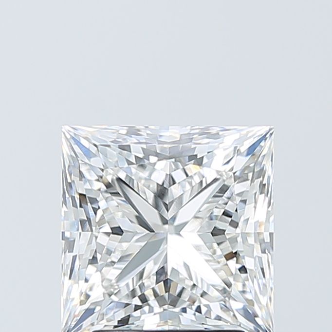 3.09 Carat F Color VVS1 Clarity Princess Cut Lab-Grown Diamond - Perfect for Engagement Rings & Fine Jewelry