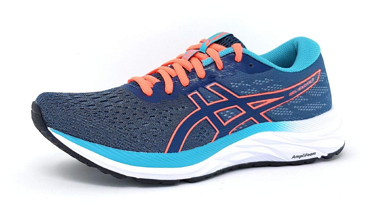 ASICS Men's Gel-Excite 7 Running Shoes - Lightweight Cushioned Sneakers for Jogging, Gym & Everyday Wear | Breathable Mesh Comfort for Men's Athletic Training & Casual Walking