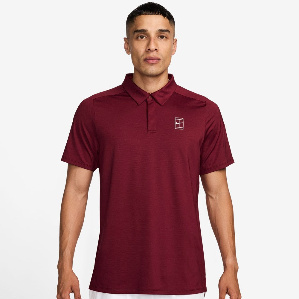 Nike Men's Advantage Polo Shirt - Team Red - Breathable & Comfortable Golf & Casual Wear for Men
