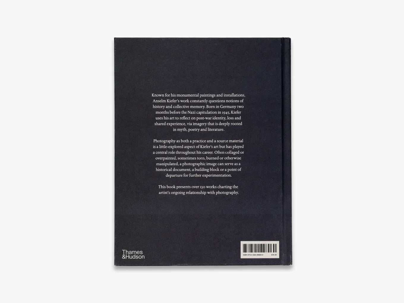 Anselm Kiefer Photography Art Book - Rare Limited Edition Collection for Art Collectors & Museum Exhibitions - Perfect for Modern Art Studies & Home Decor