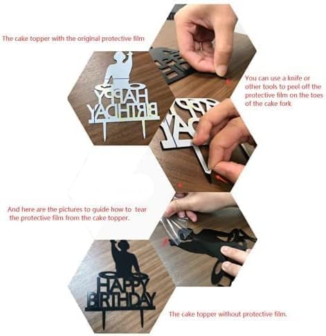 Western Cowboy Wedding Cake Topper - Personalized Bride and Groom Silhouette for Country Western Weddings | Rustic Cake Decoration for Anniversary & Engagement Parties
