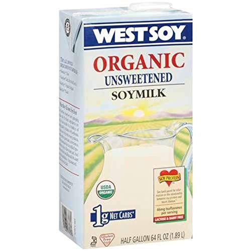 Organic Original Soy Milk by Hain Celestial Westsoy - 32oz (Pack of 12) | Dairy-Free, Vegan, Non-GMO Plant-Based Milk for Smoothies, Coffee & Baking