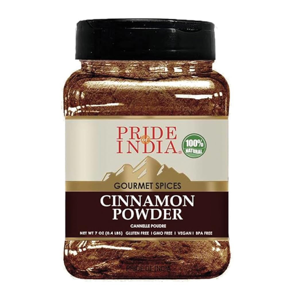 Pure Natural Ground Cinnamon - Gourmet Spice for Baking & Cooking - 7oz