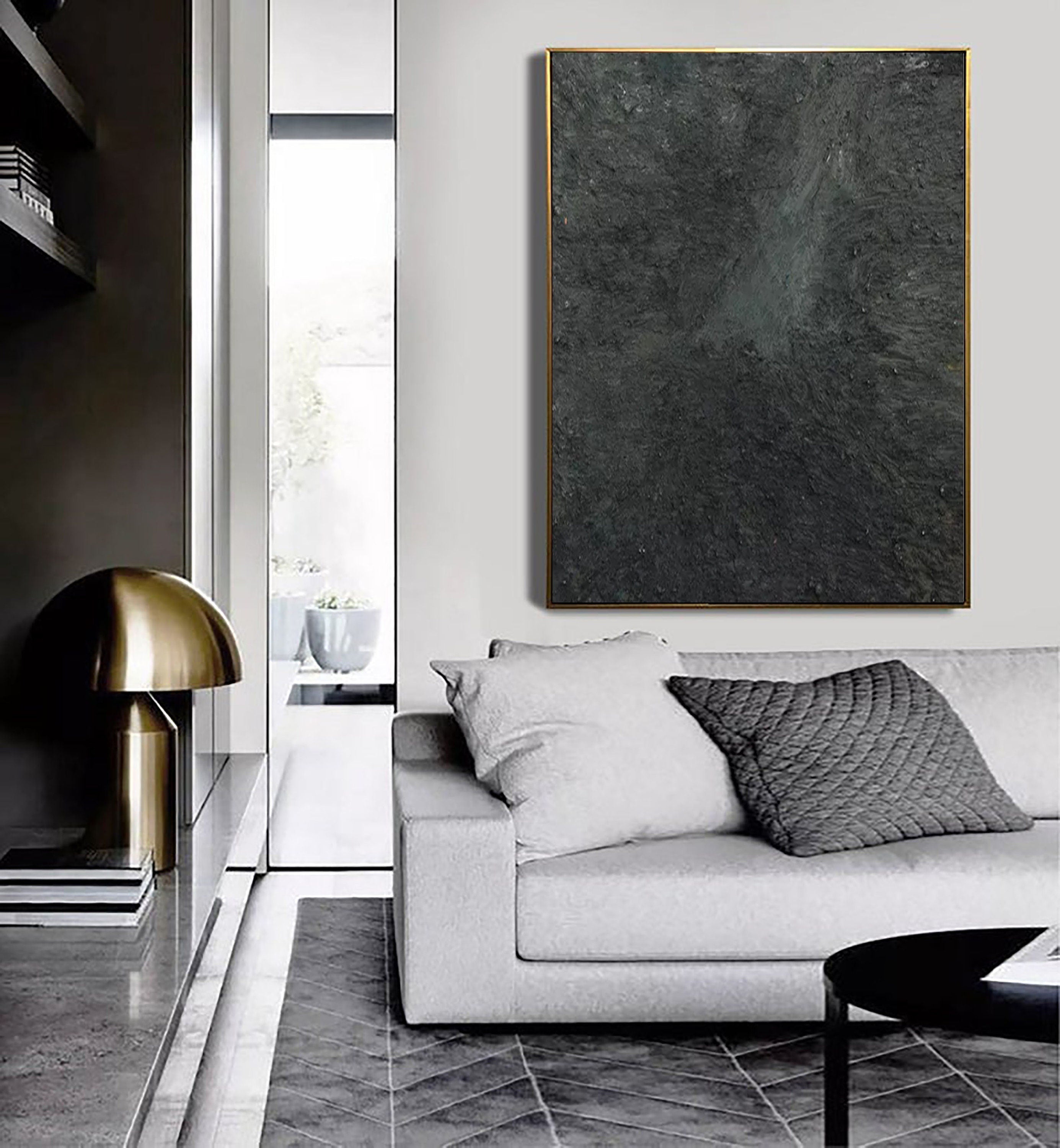 Minimalist Zen Canvas Painting #MZ040 - Abstract Wall Art for Meditation Room, Yoga Studio & Home Decor
