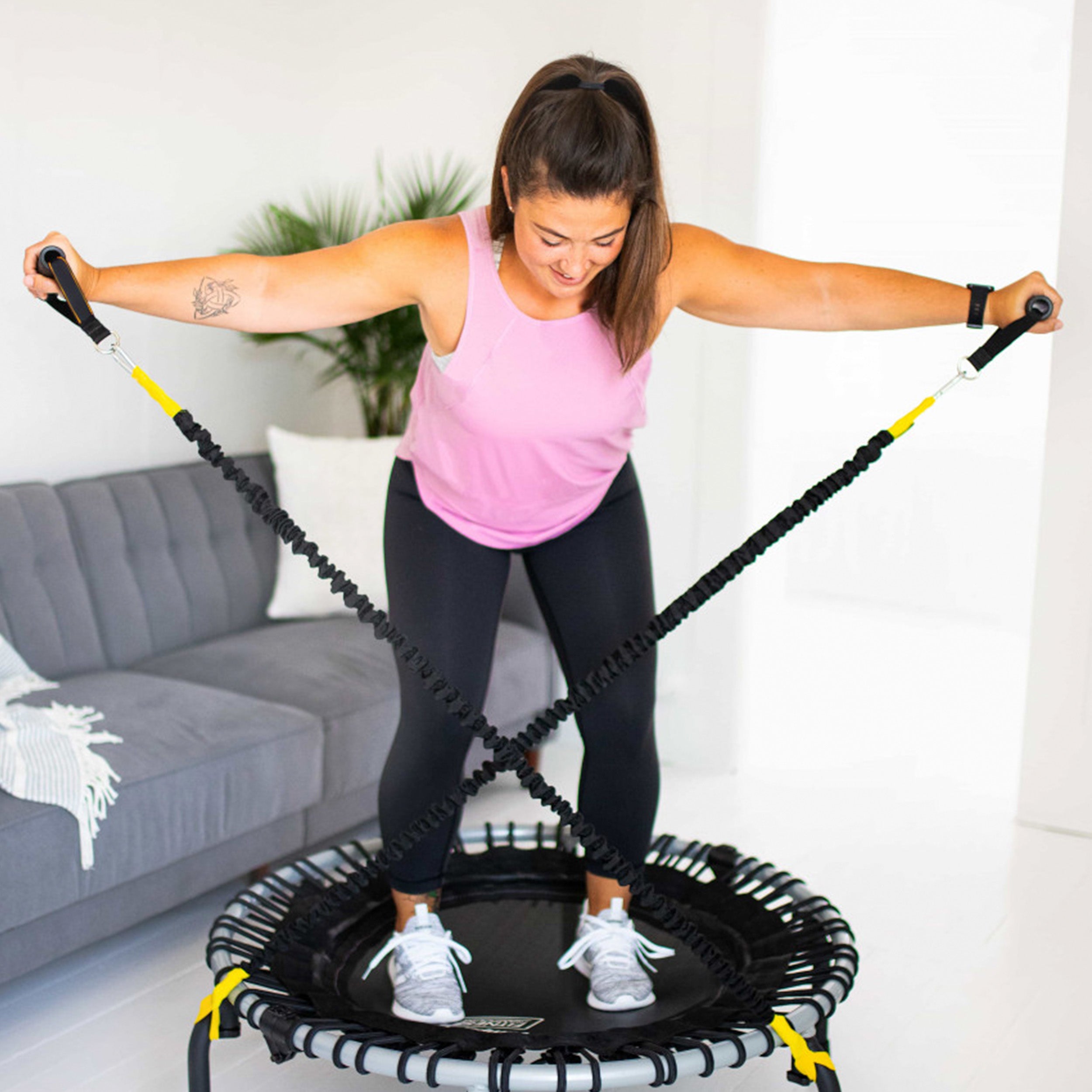 Best Strength Training Kit Bundles for Home Gym | Fitness Trampoline Accessories for Cardio & Core Workouts - Perfect for Weight Loss & Family Fitness