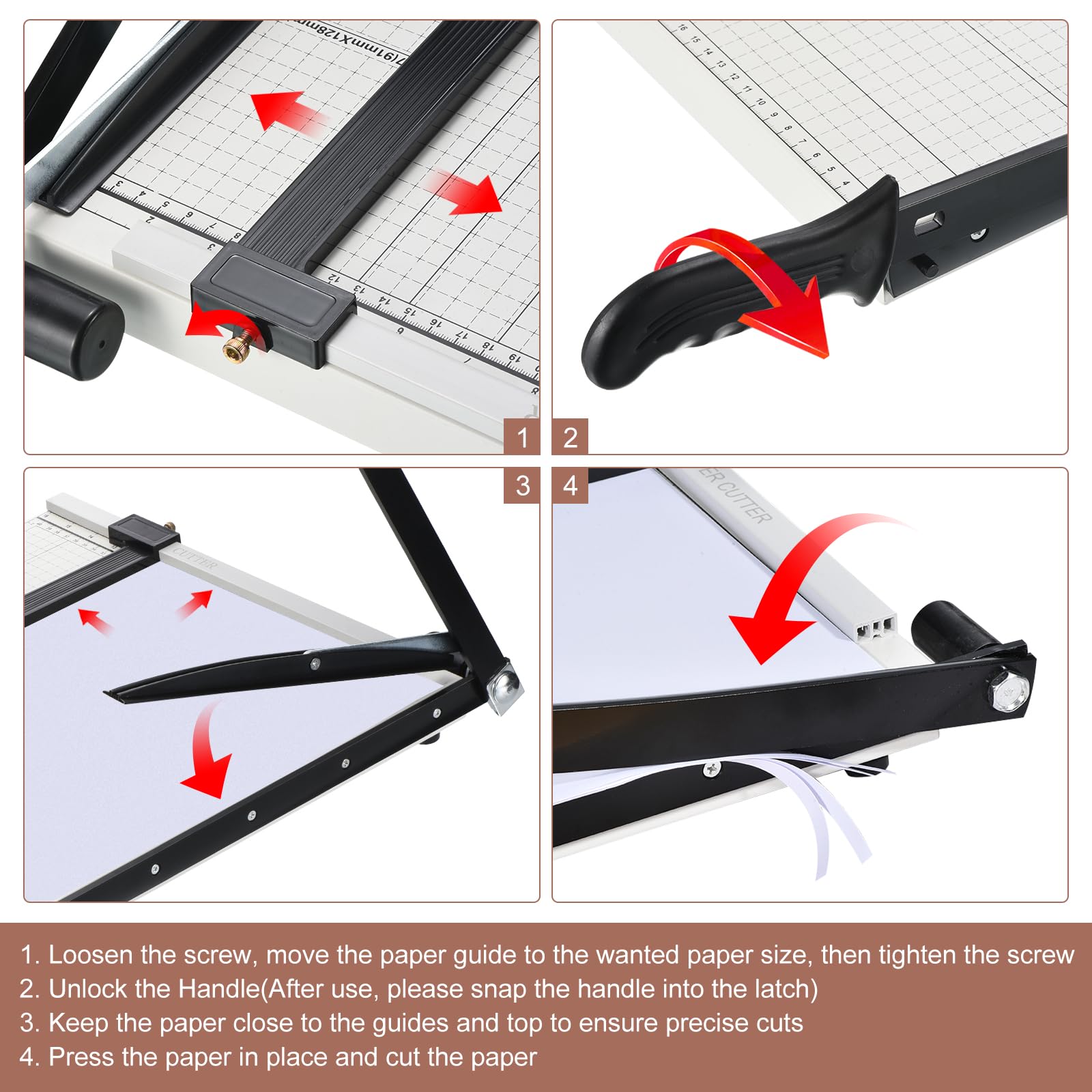 PATIKIL B3 Stack Paper Trimmer - 21