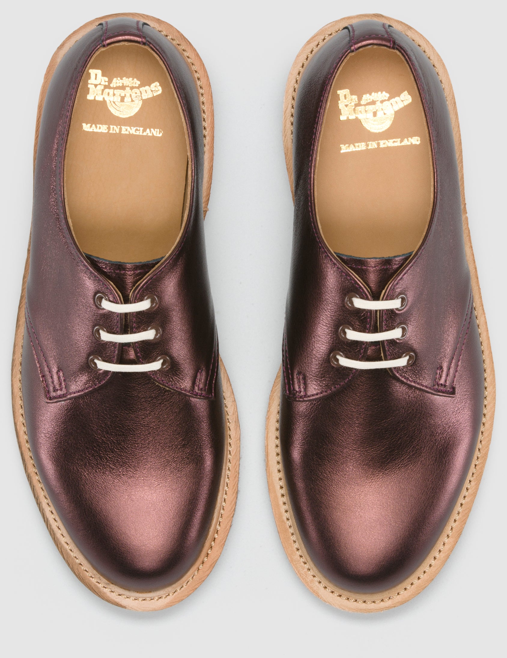 Dr. Martens 1461 Cherry Red Smooth Leather Unisex Oxford Shoes - Perfect for Casual Wear, Work & Punk Fashion