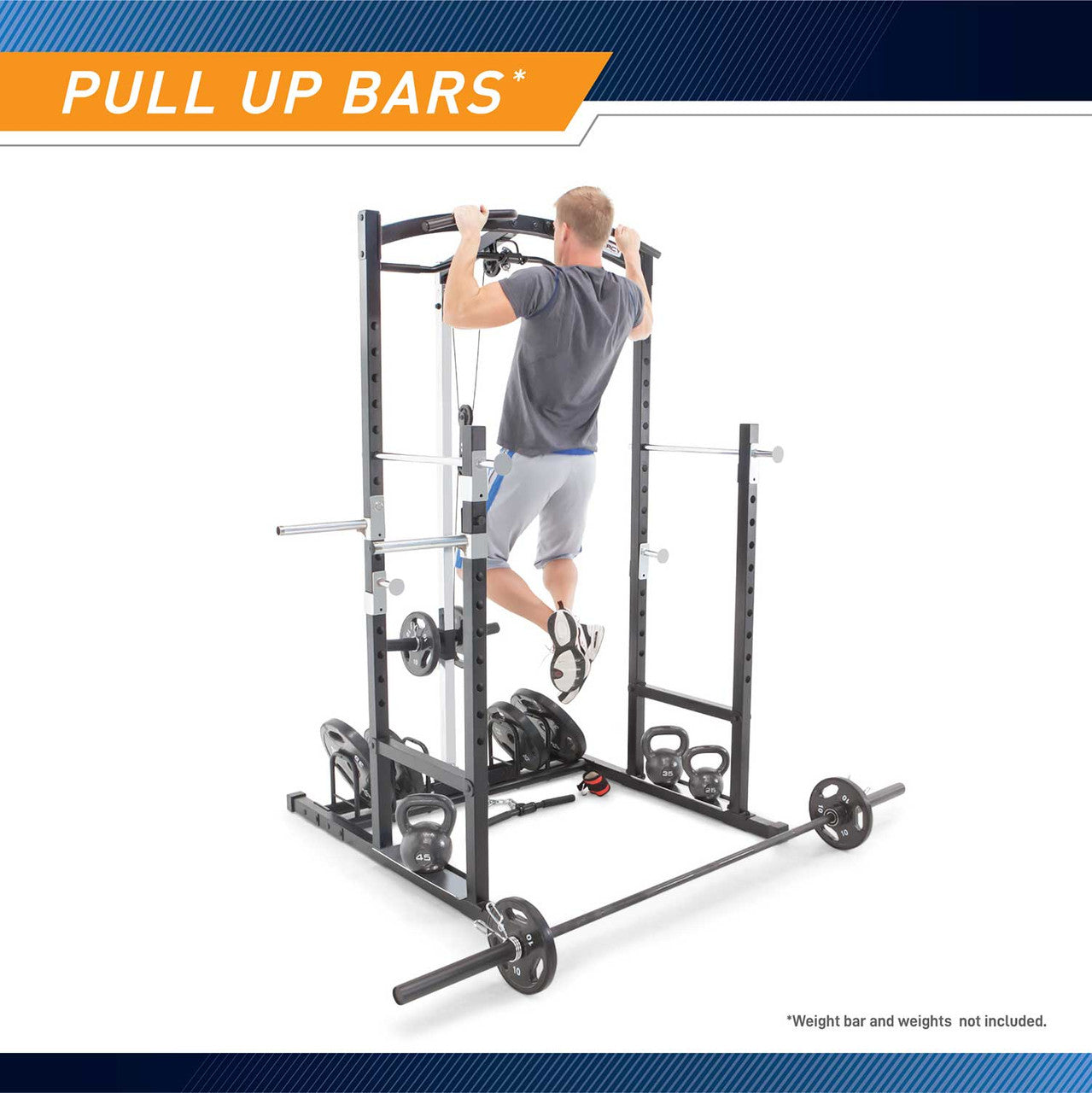 Marcy MWM-7041 Home Gym System - Full Body Workout Equipment for Strength Training | Perfect for Home Fitness & Small Spaces