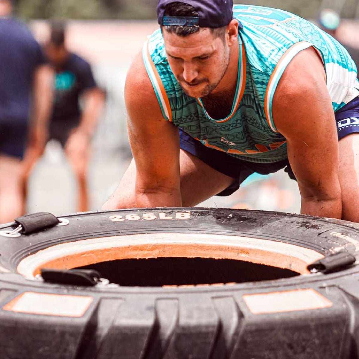 XLR8 Strongman Fitness Tire 80kg - Heavy Duty Gym Equipment for Strength Training & CrossFit Workouts | Perfect for Home Gym, Outdoor Training & Competition Prep