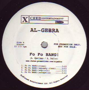 Al Gebra Fo Fo Bang! / Another Good Day - 12