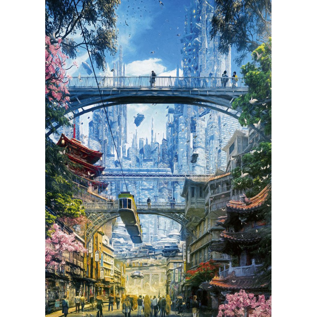 Future Cities: Market District Pz1000 - Urban Planning Board Game for Adults & Teens - Perfect for Strategy Game Nights, Family Gatherings & Educational Play