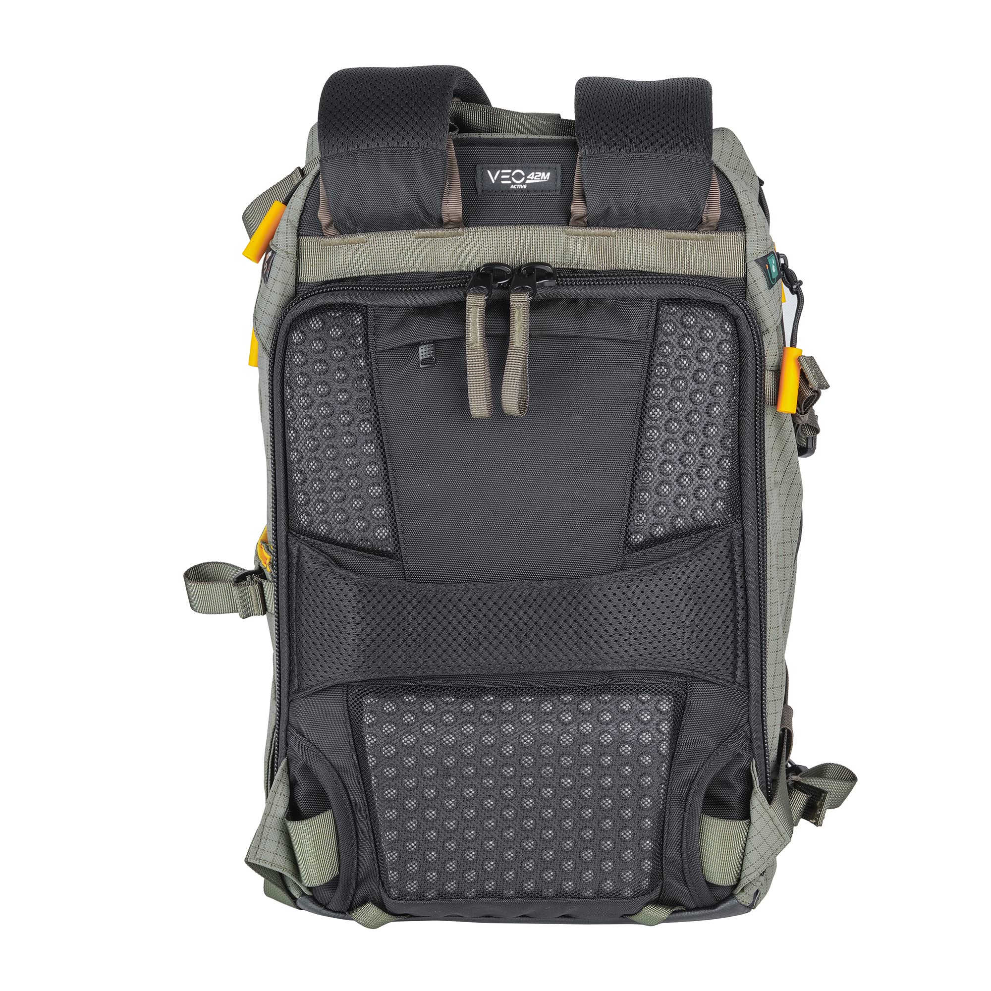 VANGUARD VEO Active 42 DSLR Camera Backpack - Waterproof Khaki Green for Photographers | Perfect for Travel, Hiking & Outdoor Photography Gear Storage
