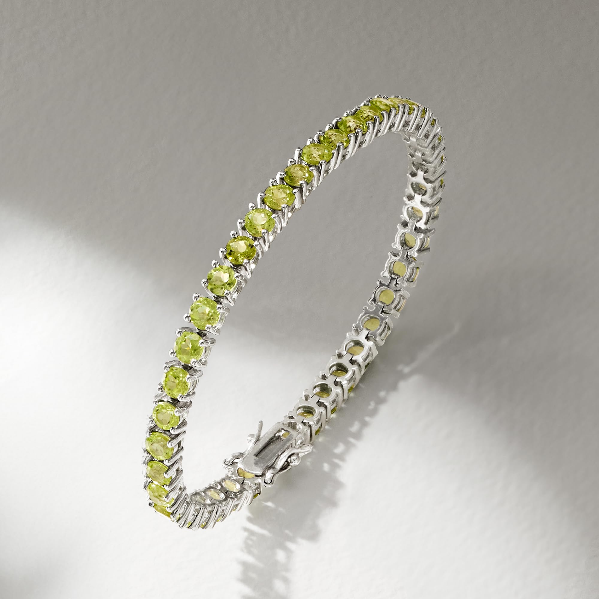 Ross-Simons Sterling Silver Gemstone Tennis Bracelet for Women - Elegant Jewelry Gift for Birthday, Anniversary & Special Occasions