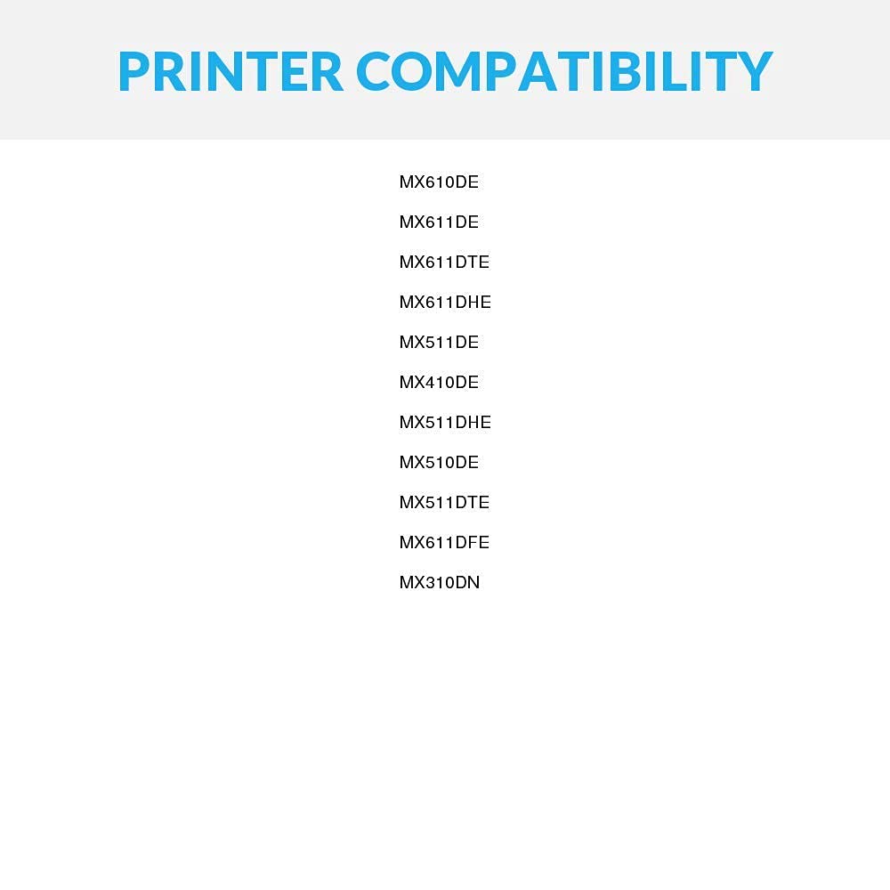 SPEEDYINKS Compatible Black Toner Cartridge Replacement for Lexmark 601 60F1000 - Works with Lexmark MX610de Printer | High-Quality Printing for Office Documents & Business Reports