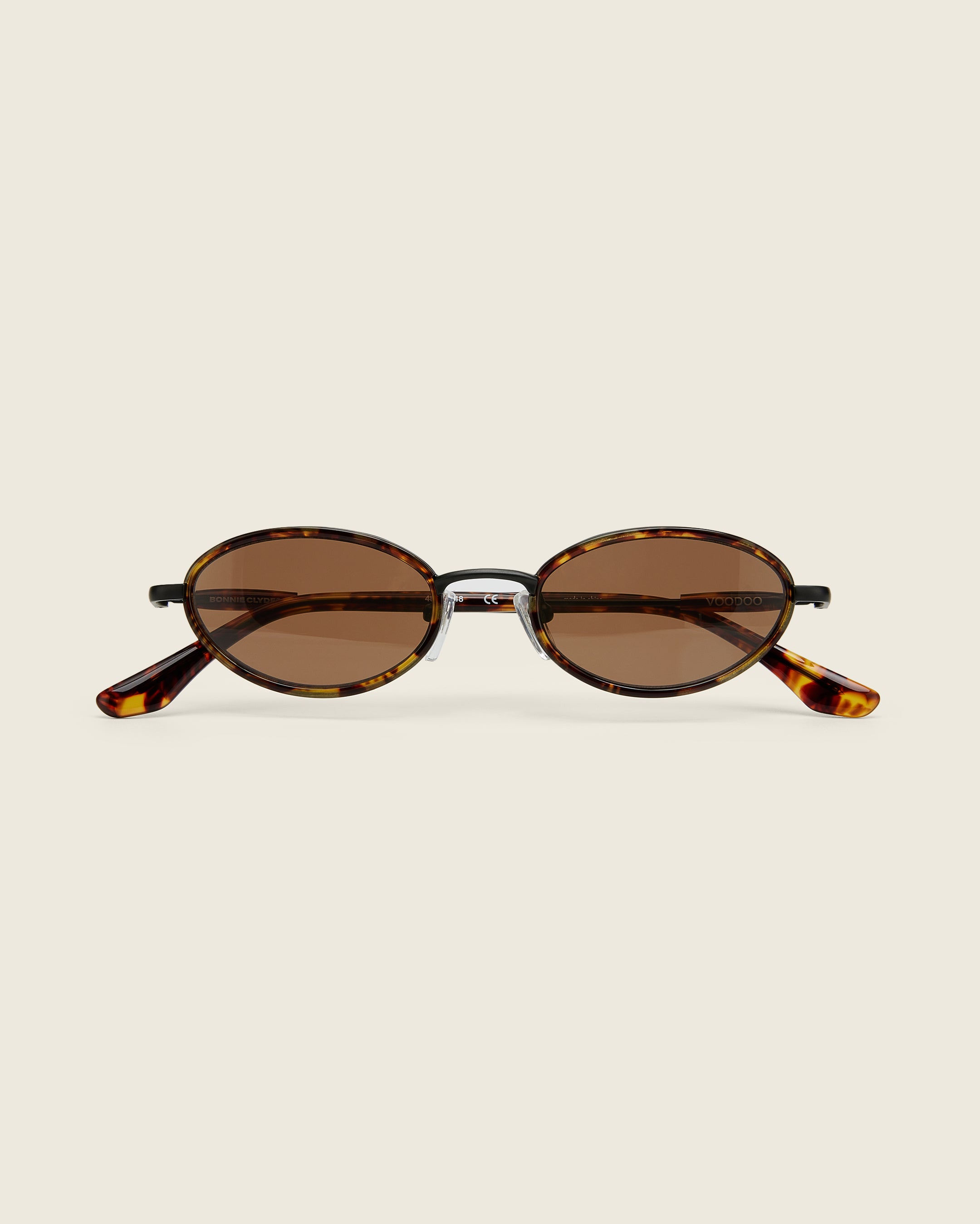 Voodoo Black Brown Tortoise Brown Sunglasses - Stylish UV Protection Shades for Men & Women - Perfect for Outdoor Activities, Beach, and Driving