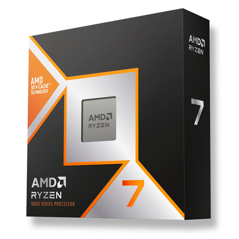 AMD Ryzen 7 9800X3D 8-Core AM5 Desktop Processor 5.2GHz - 100-100001084WOF - Ideal for Gaming, Streaming & Content Creation