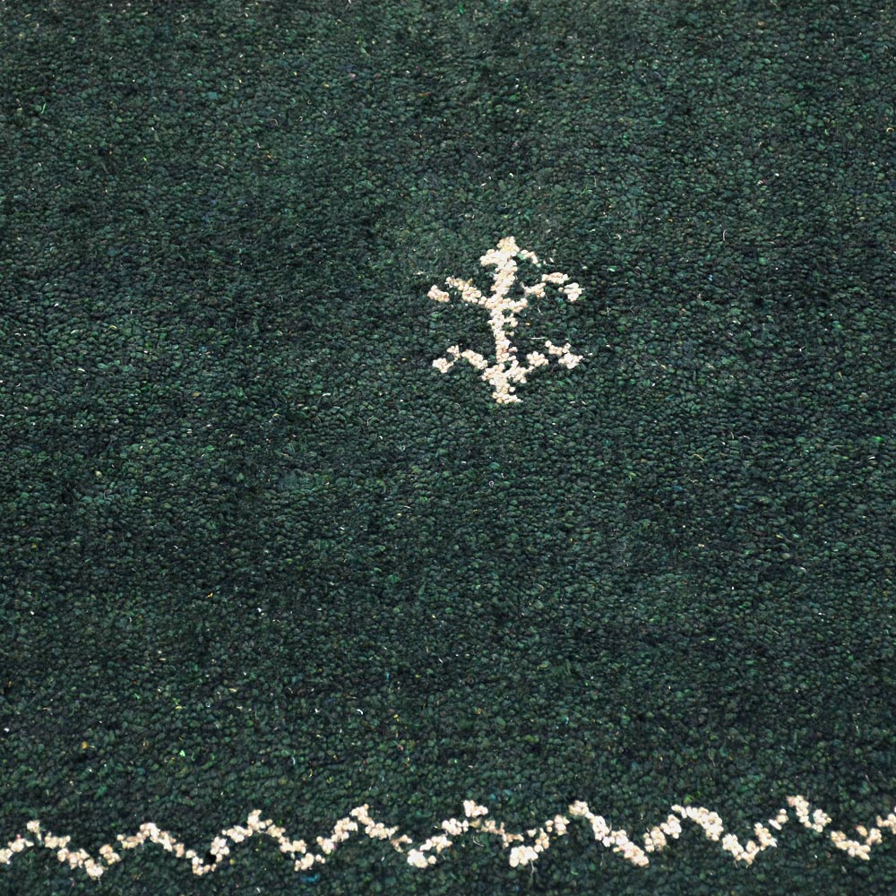 Hand Knotted Wool Rug - Bohemian Style Area Rug for Living Room, Bedroom, or Nursery - Soft & Durable Handmade Carpet for Home Decor
