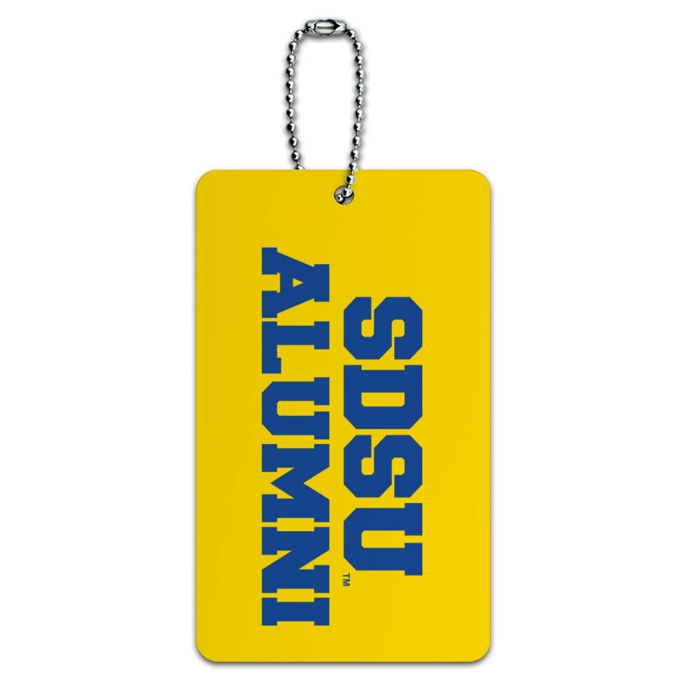 South Dakota State University Alumnus Luggage Tag - Durable Suitcase ID Card for Carry-On Bags | Perfect for Travel, College Reunions & Alumni Events