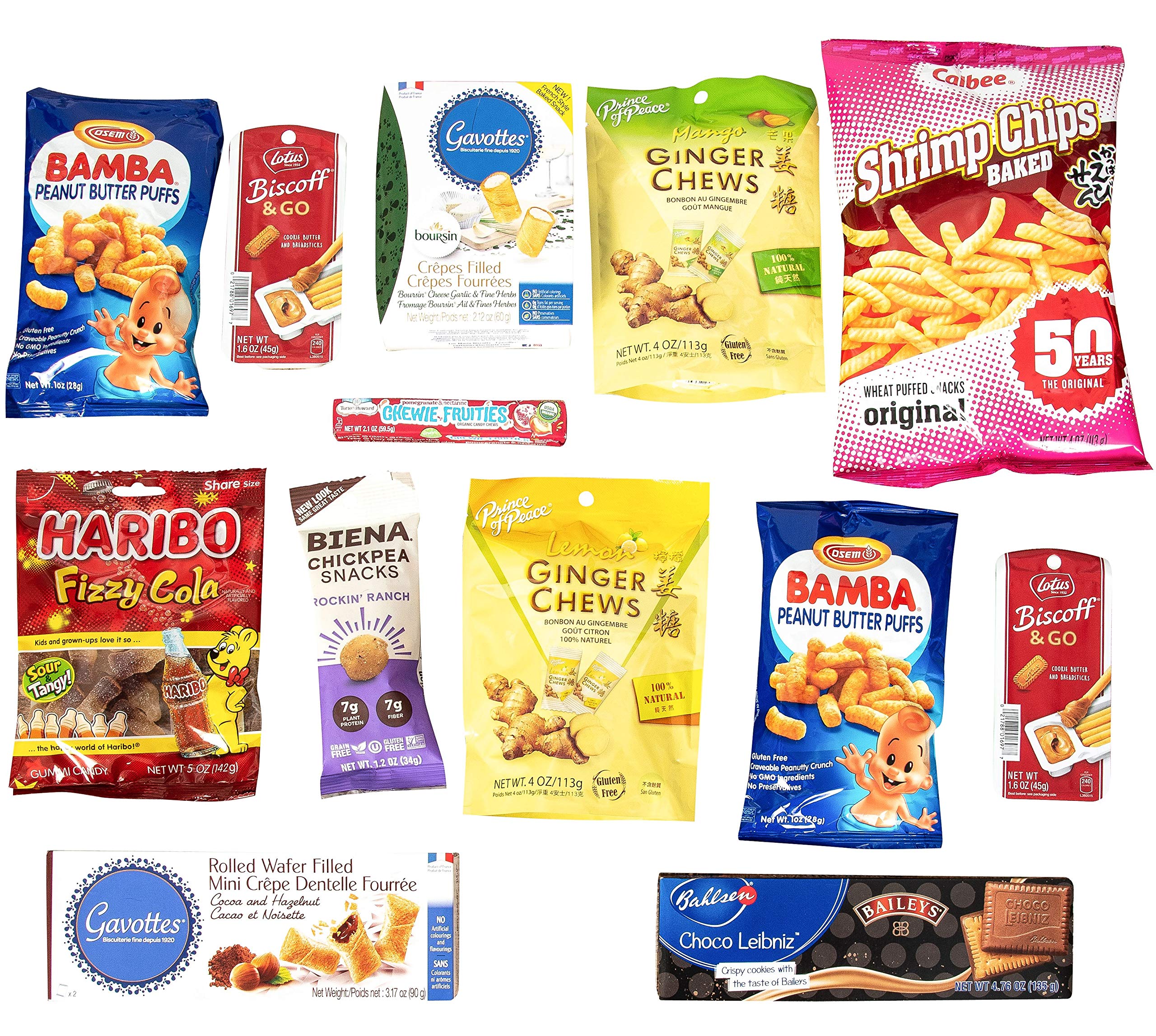 Jumbo International Snack Box & Gourmet Global Candy Care Package | Premium European, Asian & South American Treats Collection | Perfect for Gift Baskets, Office Snacks & Care Packages