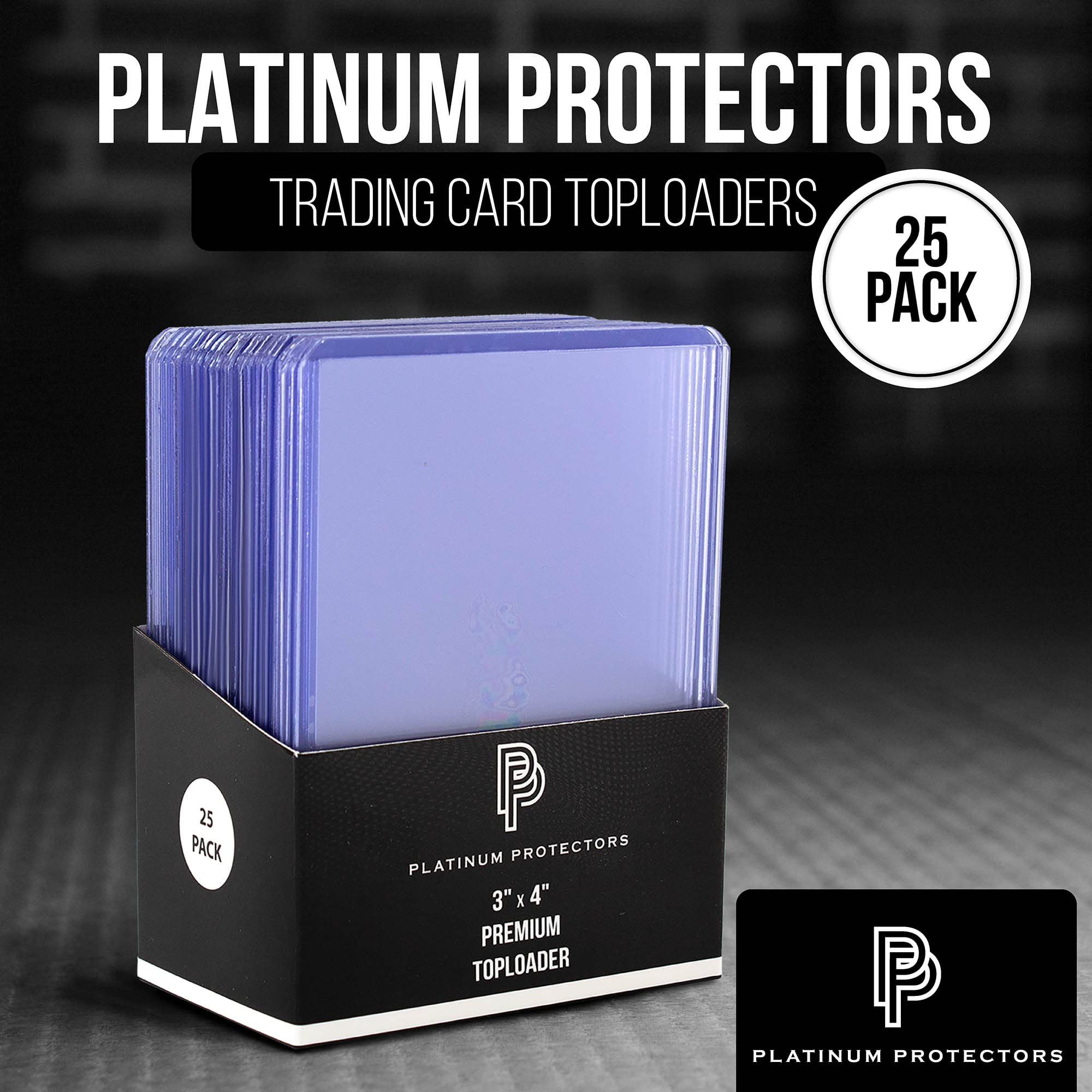 Premium Clear Plastic Toploader Card Protectors for Pokemon, Yu-Gi-Oh, MTG & Sports Cards - 100-Pack Trading Card Sleeves with Acid-Free Protection | Perfect for Collectors, Grading & Display Cases